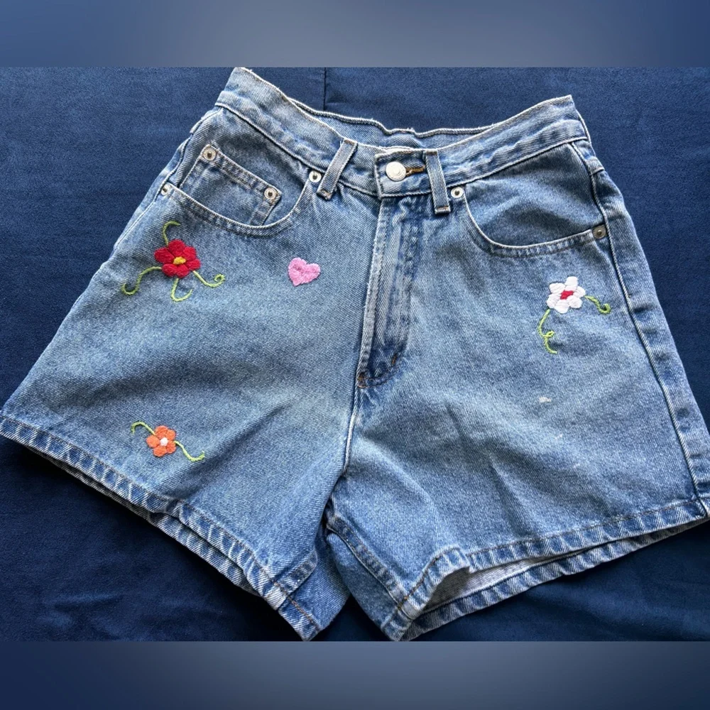 Vintage Skoozi size 5 mom shorts - Picture 2 of 9